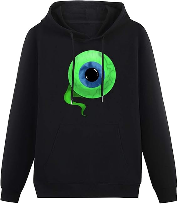 Pullover Jacksepticeye Eyeball Adolescent hoodie Amazon.co.uk Clothing