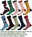 Mens Designer Dress Socks 10 Pair
