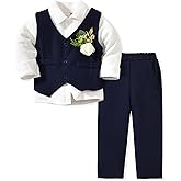 Toddler Boys Suit 3Pcs 1-5T
