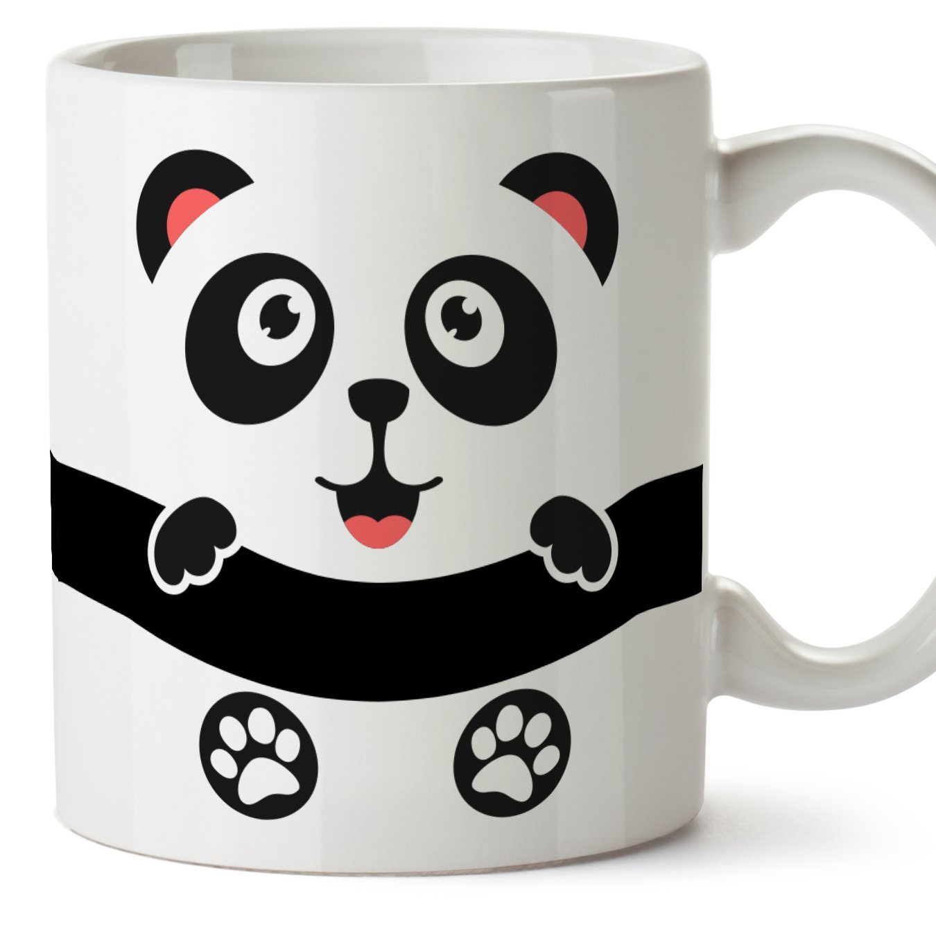 PANDA Original breakfast mugs - funny animals gift ideas - Ceramic 11 oz