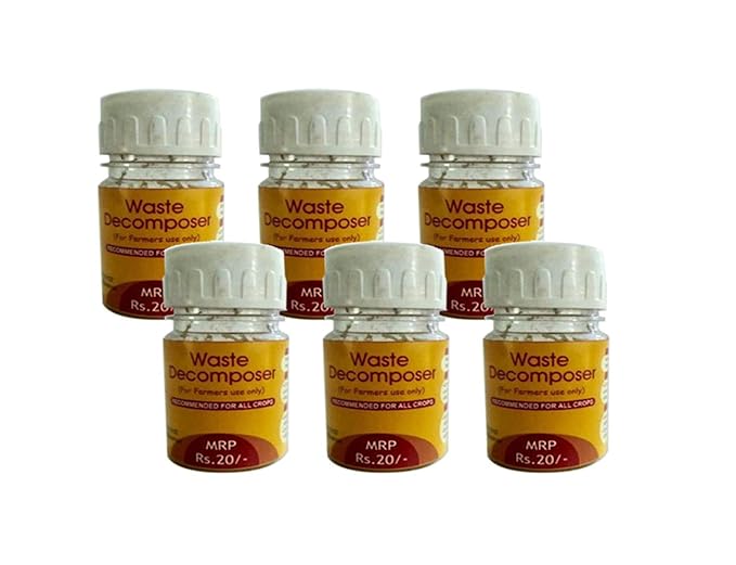 Nature Friend Organic Waste Decomposer for Agricultural Purpose -Pack of 6