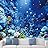 signwin Wall Mural Underwater with Coral Reef and Colorful Fish Removable Self-Adhesive Wallpaper Wall Decoration for Bedroom Living Room - 66x96 inches