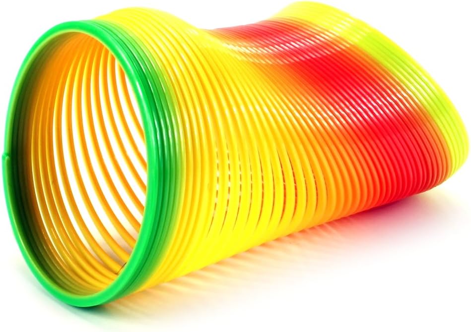 Magic Rainbow Spring Children's Kid's Toy Spring Wind Up Toy (Shapes May Vary)