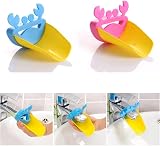 HeroNeo Crab Faucet Extender for Kids Bathroom Sink Tap Extension Plastic view 3