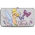 Buckle-Down Women's Standard Hinge Wallet-Tinker Bell