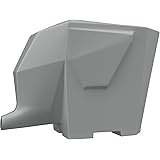 NewCool Elephant Cutlery Drainer Storage Box, Grey