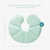 Navaris Breast Gel Pads Set - Reusable Hot Cold Compress 2 Pack Green view 5