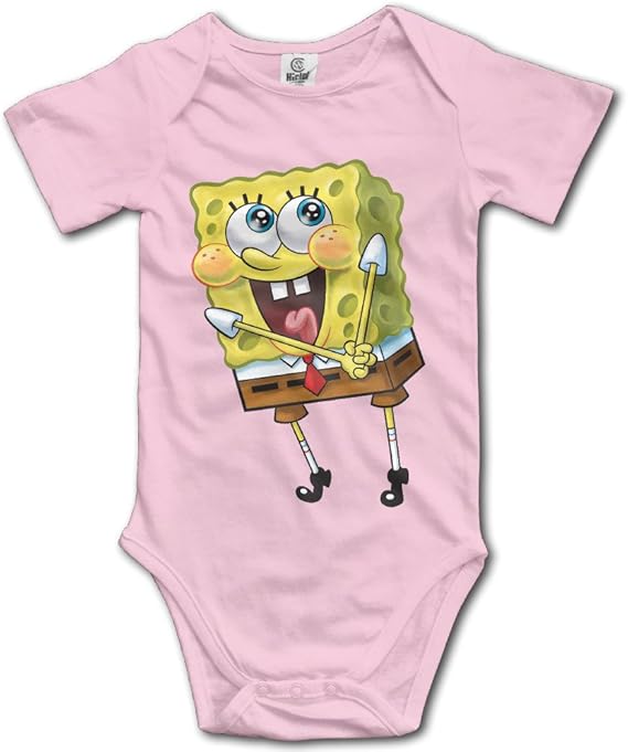 spongebob onesie baby