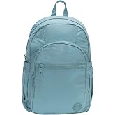 PUMA Women's Cypher Backpack in Crinkle Nylon with Laptop Sleeve, Luggage Strap &amp; Media Pocket, Baltic Sea Blue, One Size