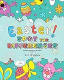 Spot the Differences: Easter (Puzzle Books for Kids)