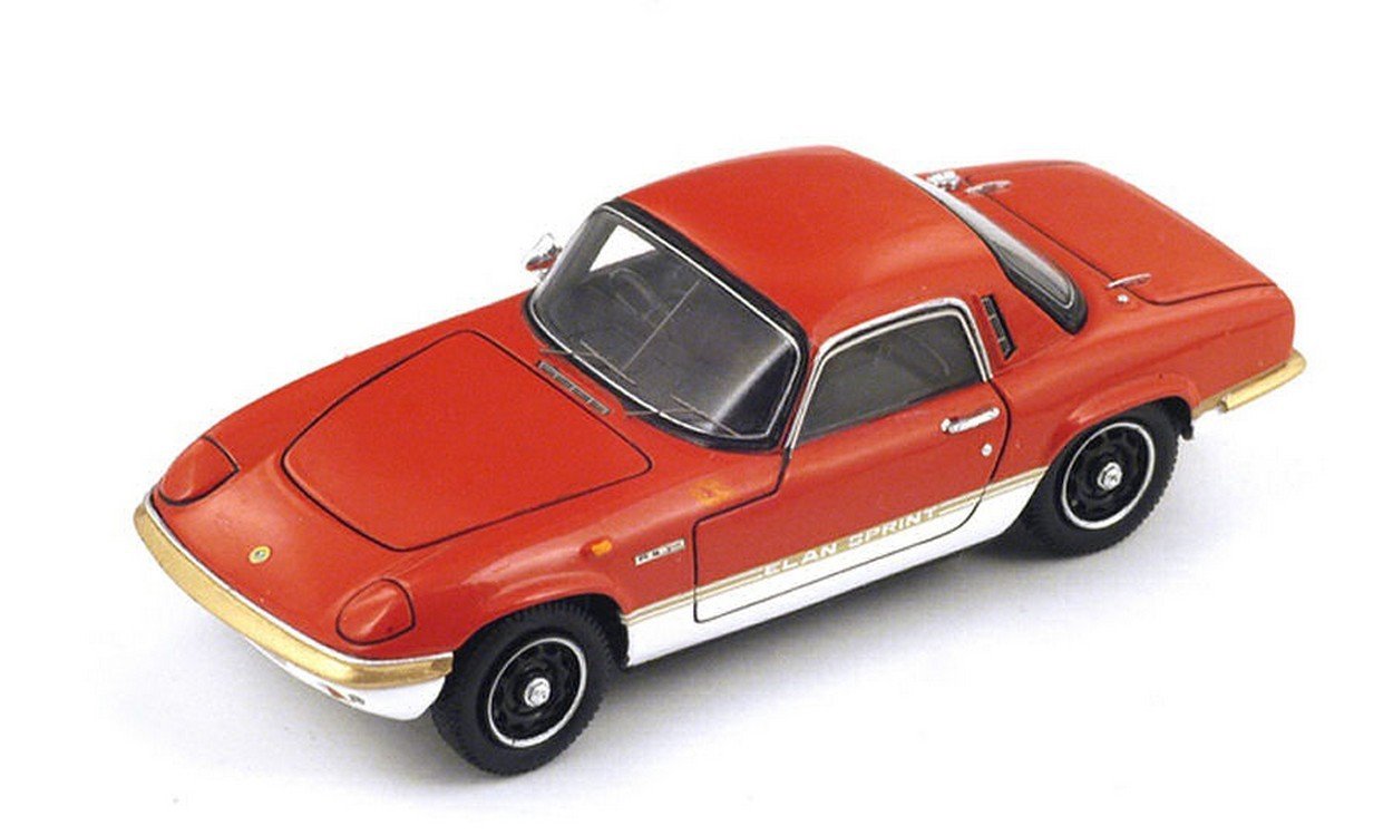 Spark- Collectible Miniature Car, S2228, Red/White