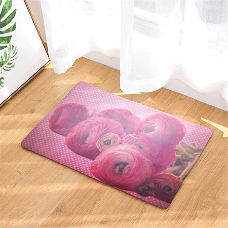 Amazon Com Atoly Rose Flower Door Mat Indoor Super Absorbent