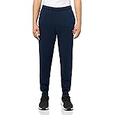Lacoste Men's Soft Branding Tapered Leg Sweatpants, Navy Blue, 3X-Large