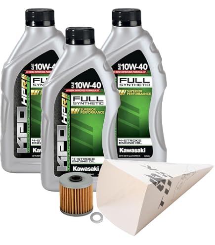 Amazon.com: 2013 Kawsaki NINJA ZX-10R Full Synthetic Oil Change