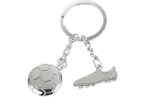 Ymapinc Mini Cute Soccer Keychain Football Keychain Backpacks Charm Keychains Hanging Bag Key Ring Small Pendant Gifts for Men Women Boys Girls