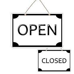 Open Closed Sign, Open and Closed Sign for