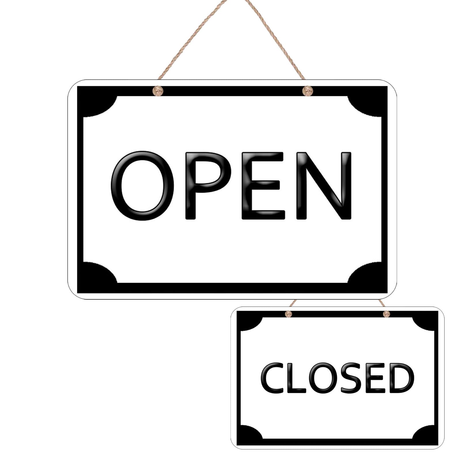 Open Closed Sign, Open and Closed Sign for