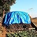 INDDY 30 X 40 Feet Blue Large Waterproof Multi Purpose Outdoor Poly 5 mil Tarp Cover
