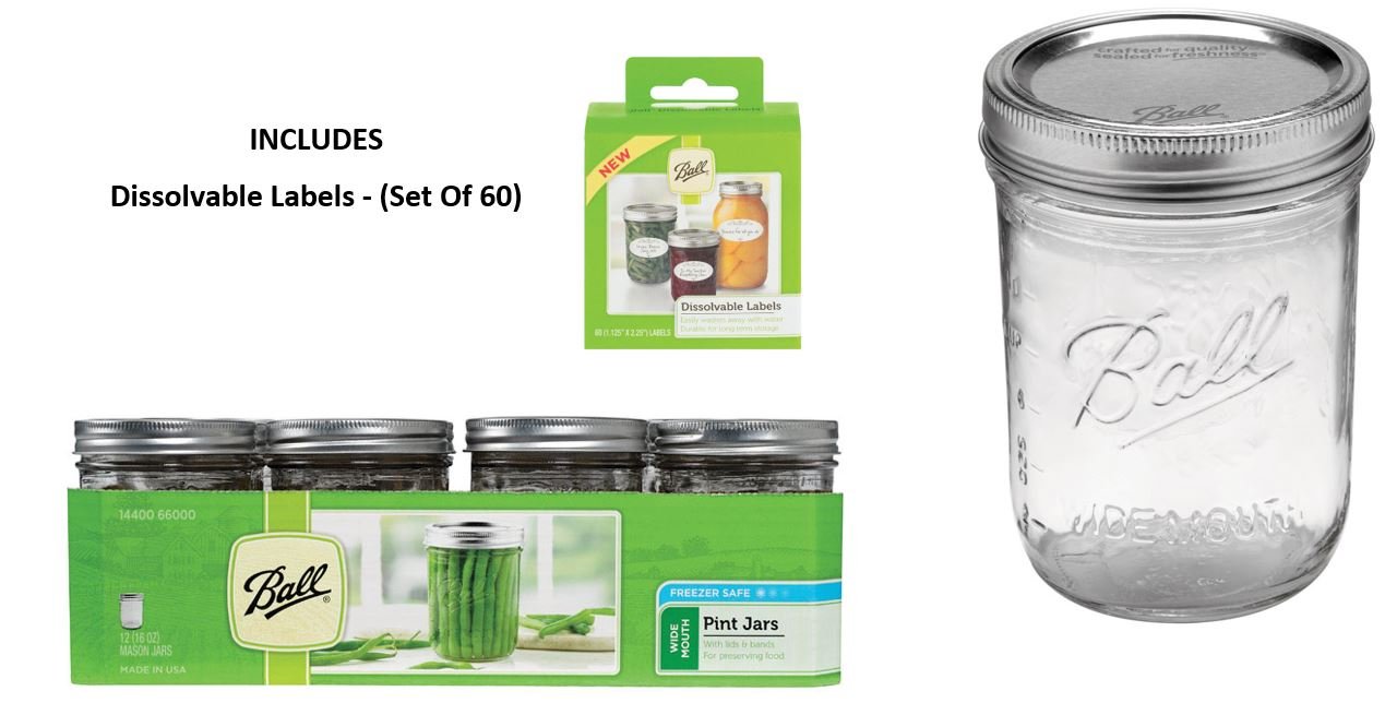 Best pint canning jars cheap