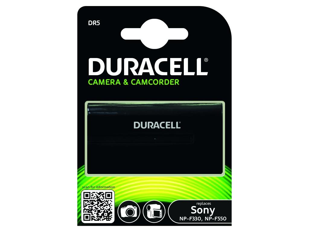 Duracell DR5 Replacement Digital Camcorder Battery For Sony NP-F330 NP-F550