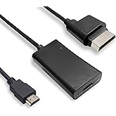 Plauduct HDMI Cable for Original Xbox 360 Console, Xbox 360 to HDMI Aadapter HD Converter with Component Signal Output (Better Image)
