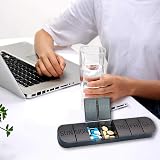 Selcouth Yyds Pill Boxes 7 Day 1 Time a Day for Medication Vitamins view 6
