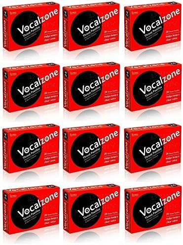 Vocalzone 24 Pastilles x 12 Packs by Vocalzones by Vocalzones