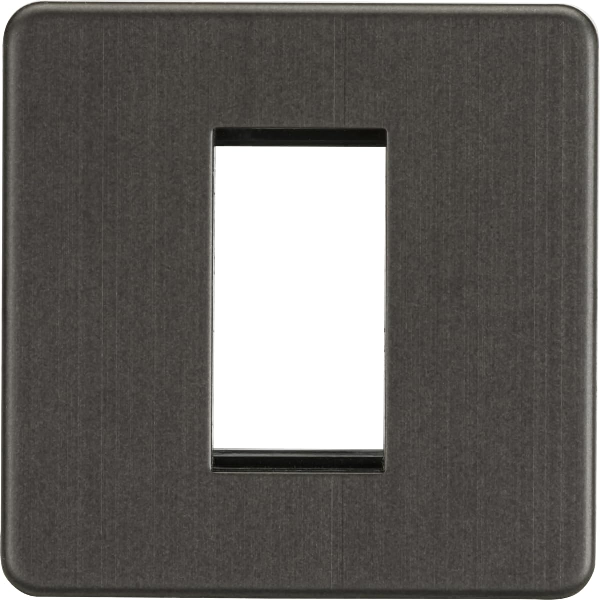 Screwless 1G Modular Faceplate