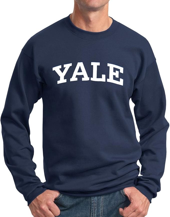 Yale Sweatshirt Yale University Sweatshirts Gifts for Dad Navy XXL