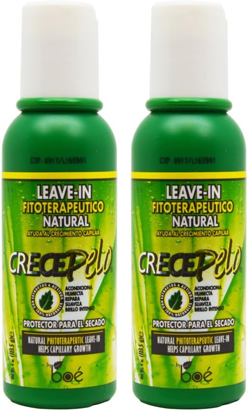 BOE Crece Pelo Leave-in Natural 4oz"Pack of 2"
