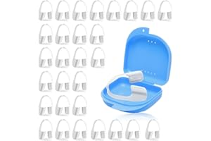 WOKYO Night Grinding Guard Mouth Guard Brace for Teeth Grinding Mouth Sleeping at Night (30 Pack)