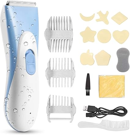 Tondeuse A Cheveux Pour Bebe Tondeuse A Cheveux Electrique Avec 3 Peignes De Guidage Kit De Coupe De Cheveux Sans Fil Etanche Professionnel Rechargeable Adapte Aux Bebes Hommes Et Femmes Amazon Fr