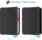 JETech Case for iPad 11th 10th Gen 11" 10.9" 2025 2022 Slim Smart Cover Black view 6