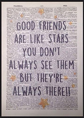 Parksmoonprints Decoration Murale Avec Citation Best Friends