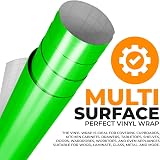 vgoltd Apple Green Gloss Self-Adhesive Vinyl Wrap 30 x 100 cm view 4