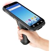 RAYOUNGTEK Rugged Android Barcode Scanner Handheld PDA Mobile Computer with Pistol Grip, 6.0" Display Octa-Core 2.0GHz 4GB+64GB Build-in Zebra SE4710 Engine, 4G LTE/WiFi Warehouse Inventory Scanner