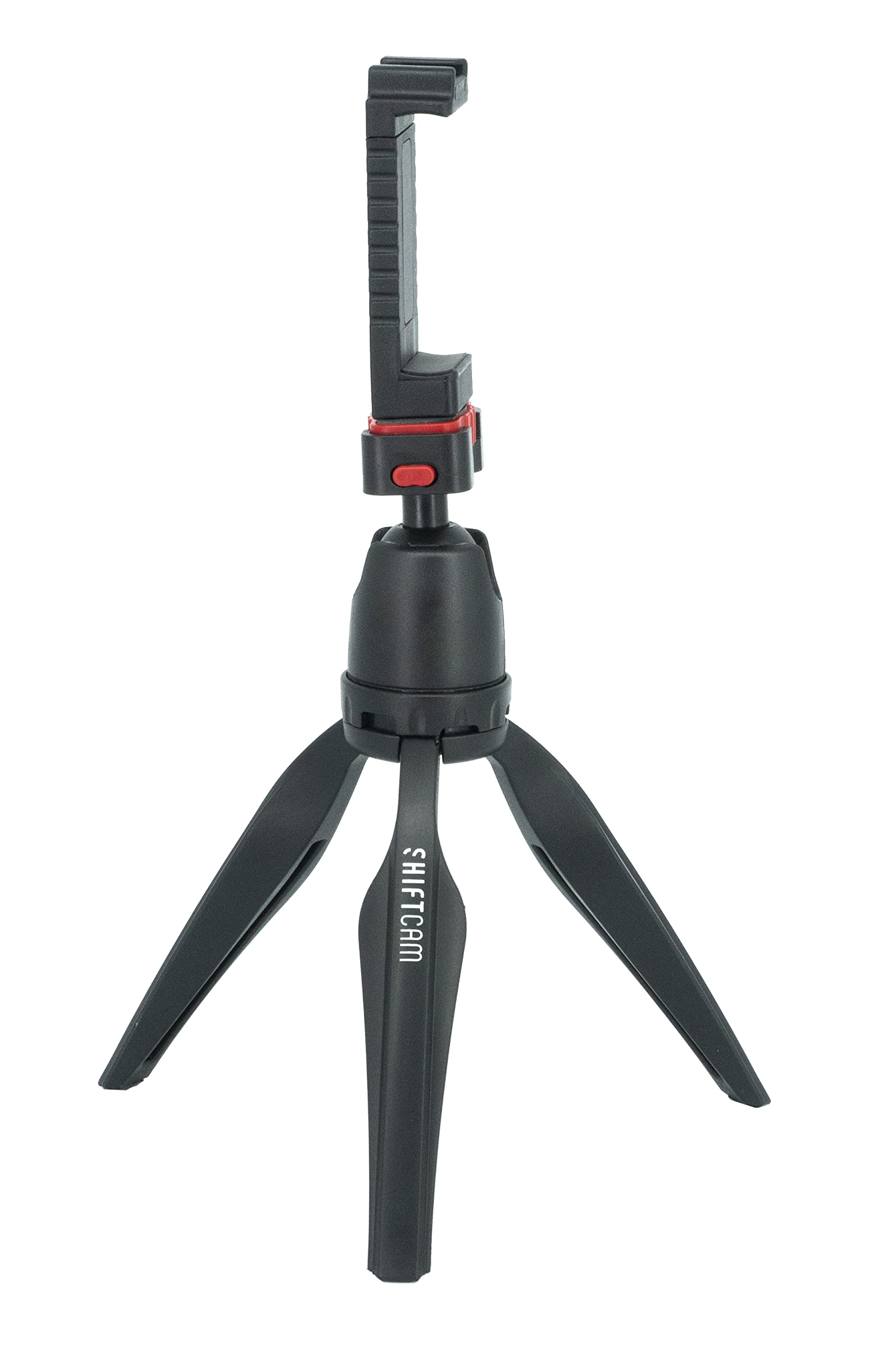 ShiftCam TravelPod Mini | Lightweight Versatile Tripod and Hand Grip | Add Stability to Content Creation On-the-go | Adjustable Height Settings | ProGrip accessory