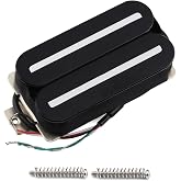 FLEOR High Output Bridge Humbucker Pickup, Black
