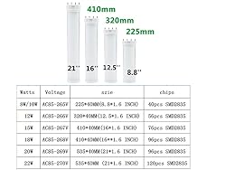Best To Buy 2-Pack 2G11 4 Pin Base LED Light Bulb