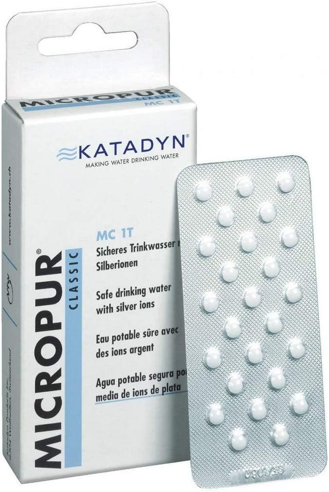 Katadyn Micropur Classic 1T Water Purification Tablet Amazon.co.uk
