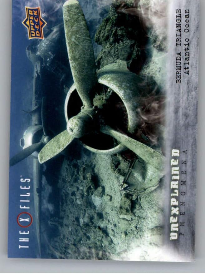2019 Upper Deck X Files Ufos And Aliens Unexplained Phenomena Nonsport Up 7 Bermuda Triangle Official Entertainment Trading Card From Ud At Amazon S Entertainment Collectibles Store