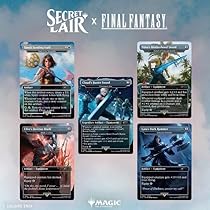 Magic the Gathering Secret Lair x Final Fantasy: Grimoire (English
