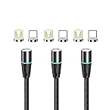 N. NETDOT Magnetic Charging Cable,3in1 Gen12 3 Pack