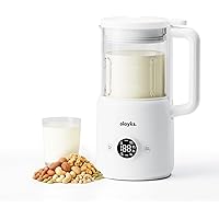 Olayks Automatic Nut Milk Maker, 20 Oz Soy Milk Maker Machine for Homemade Almond/Oat/Soy, Plant-Based Milk and Dairy Beverag