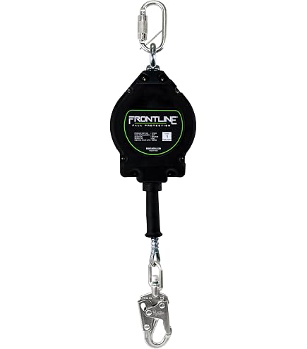 Amazon.com: Frontline Leading Edge Cable 25ft SRL with Steel Snap
