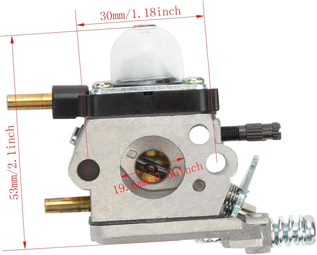 C1U-K54A Carburetor Repower Kit for 2-Cycle Mantis 7222E 7222 7225 7230 7924 7240 7920 Tiller/Cultivator with Air Filter Screwdriver, By LIYYOO : Garden & Outdoor