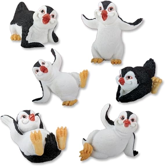 Penguins Collectible Figurine, Set of 6 Home & Kitchen