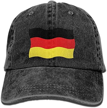Train Rola German Flag Adults Baseball Cap Snapback Hat Cotton Denim Cap