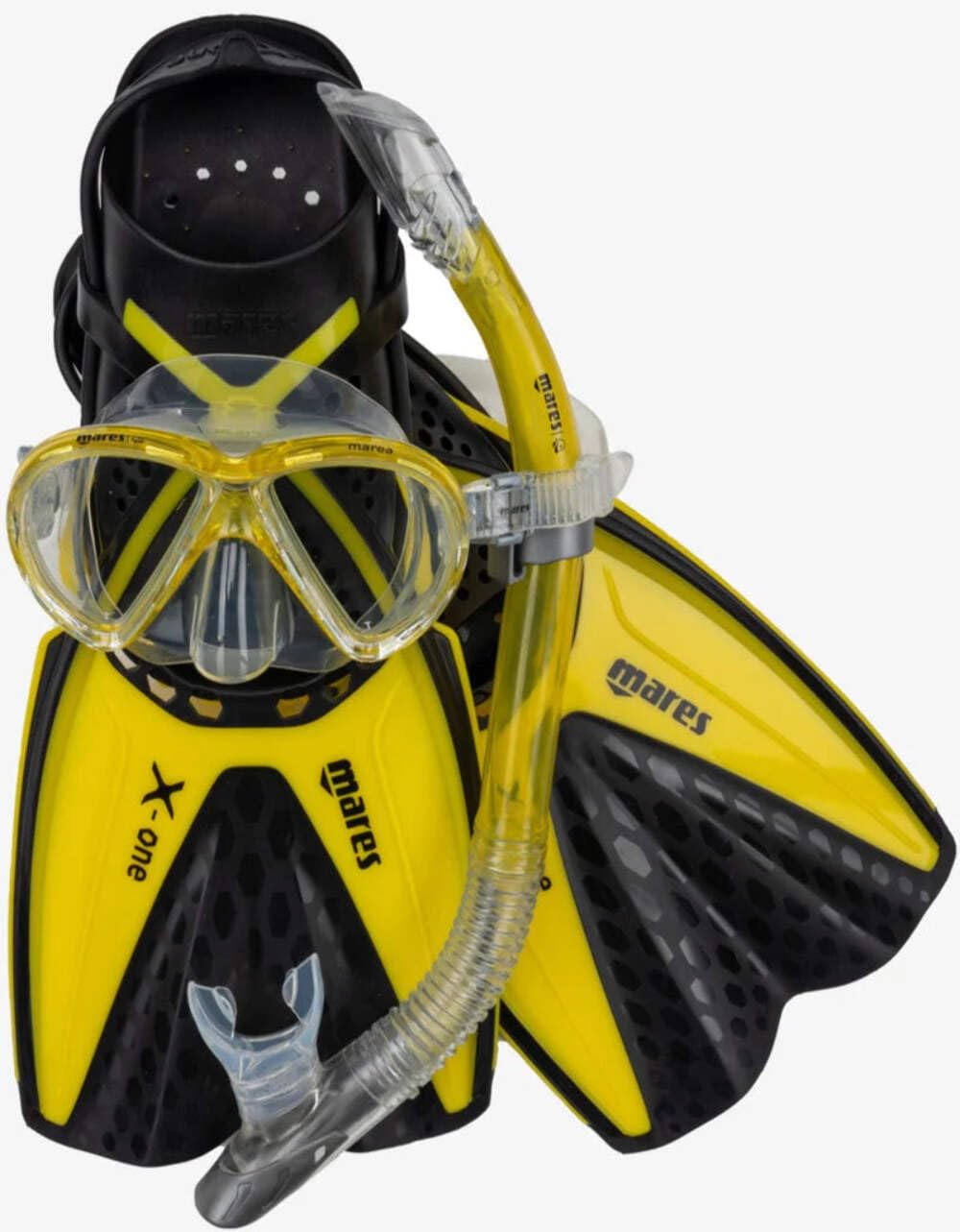 Mares X-ONE Marea Adult Diving Set, Yellow, LXL