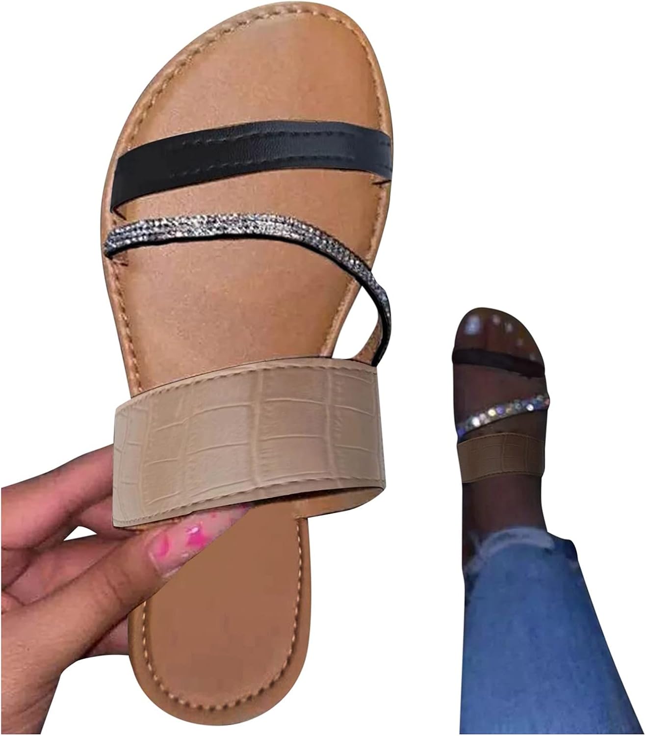amazon sandals flat